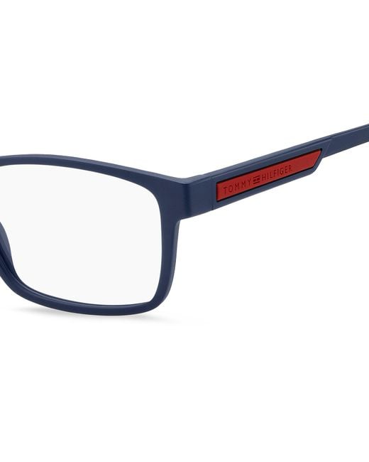 Tommy Hilfiger Black Th 2093 Wir Optical Frames Bio Polyamide Squared for men