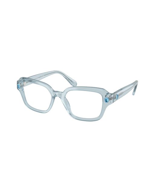 Swarovski Black Sk2039 1065 Optical Frames Acetate Pillow Normal
