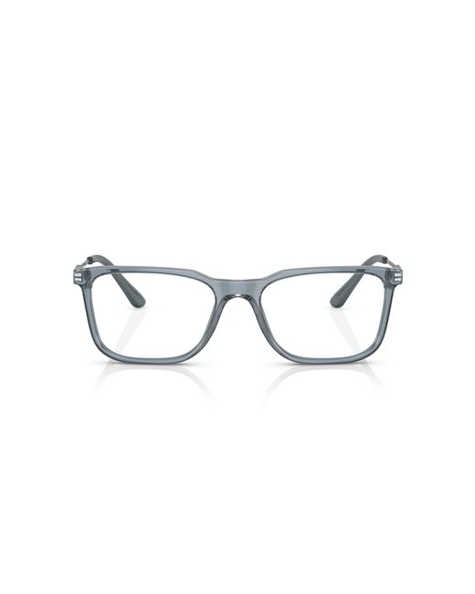 Prada Black Pr 05Zv 19F1O1 Optical Frames Acetate Squared Normal for men