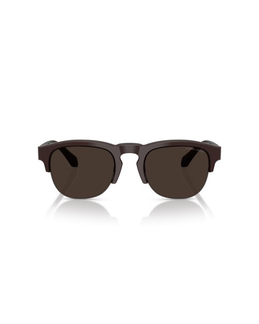 Giorgio Armani Black Ar8238 622073 Sunglasses Acetate Pantos Normal for men