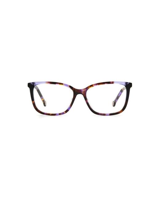 Carolina Herrera Black Ch 0055 F0T Optical Frames Plastic Squared