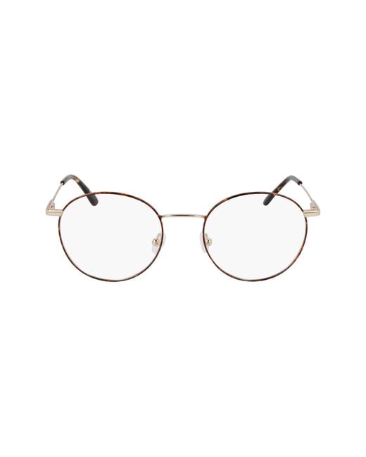 Calvin Klein Black Ck19119 025 Optical Frames Metal Round Normal