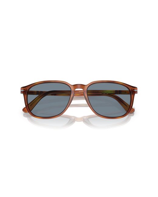 Persol Black Po3019S 96/56 Sunglasses Acetate Squared Normal for men