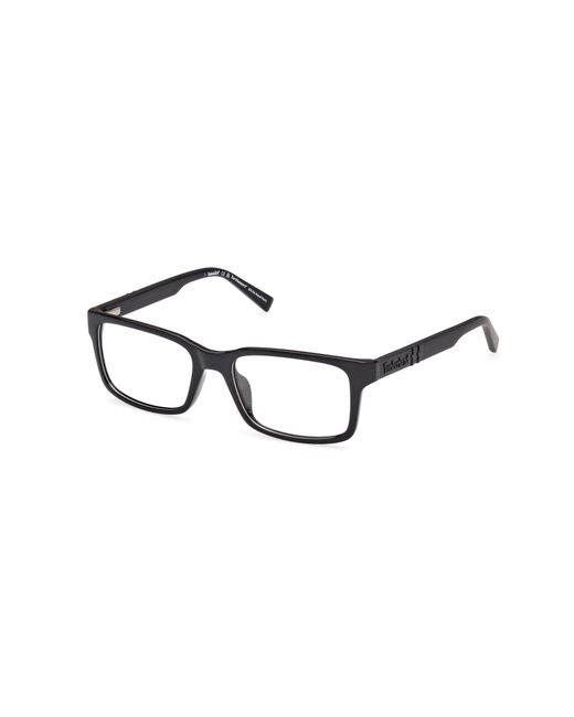 Timberland Black Tb50001-H 001 Optical Frames Injected Squared Normal for men