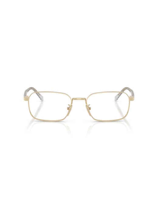 Prada Black Pr C50Vd Zvn1O1 Optical Frames Metal Pillow Normal for men