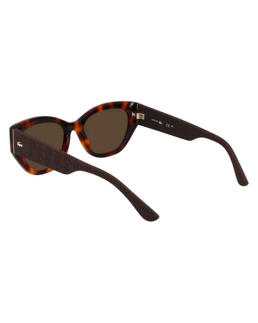 Lacoste Black L6047S 214 Sunglasses Acetate Squared Normal