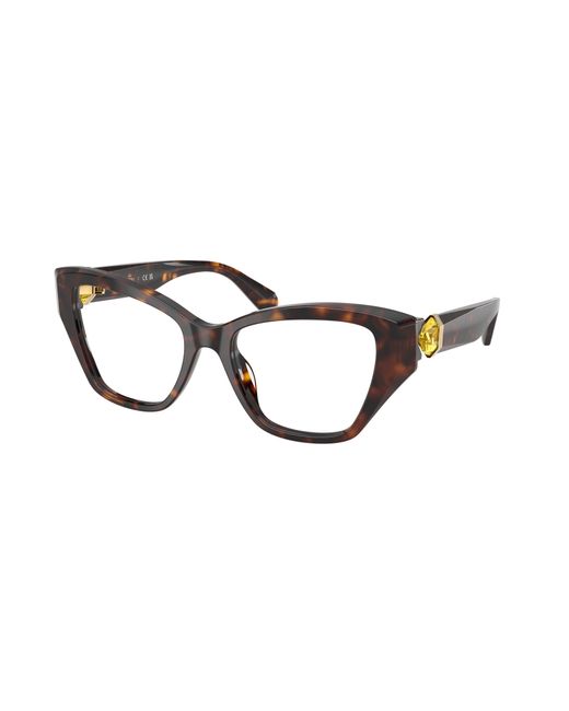 Swarovski Black Sk2050U 1002 Optical Frames Acetate Cat Eye Normal