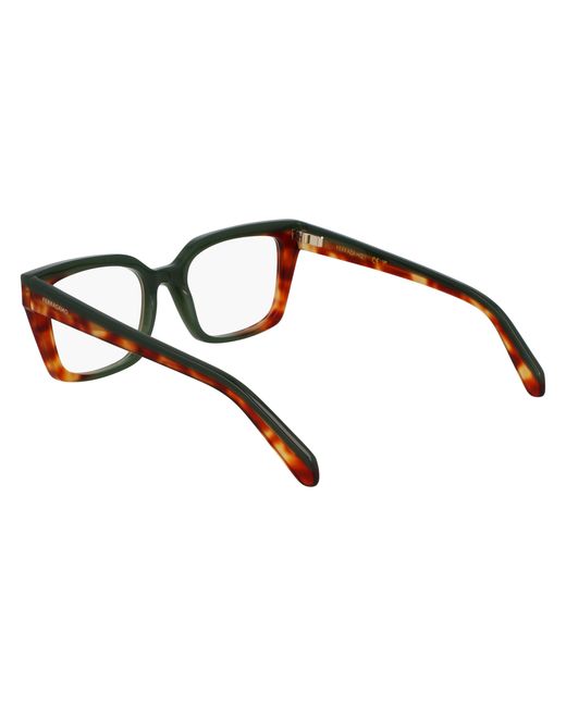 Ferragamo Black Sf3010 335 Optical Frames Acetate Squared Normal