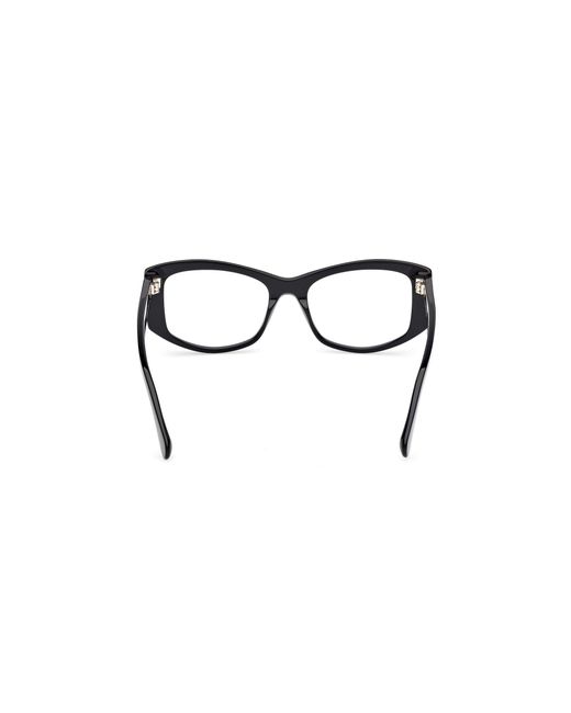 MAX&Co. Black Mo5202 001 Optical Frames Acetate Geometric Normal