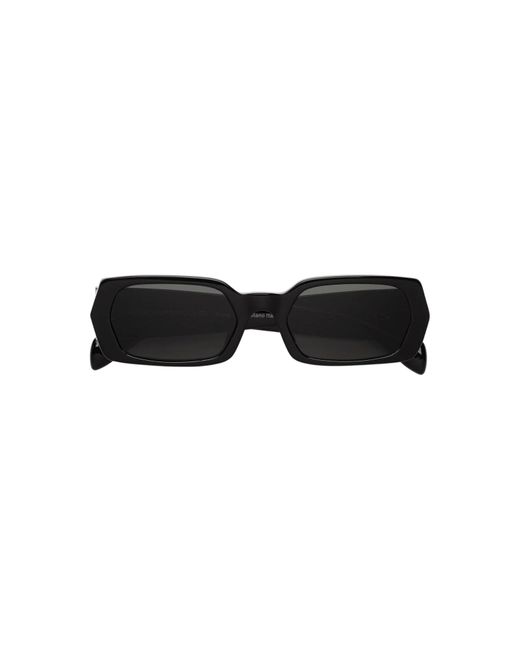 Retrosuperfuture Black Dhp L'Altro Sunglasses Acetate Squared Normal