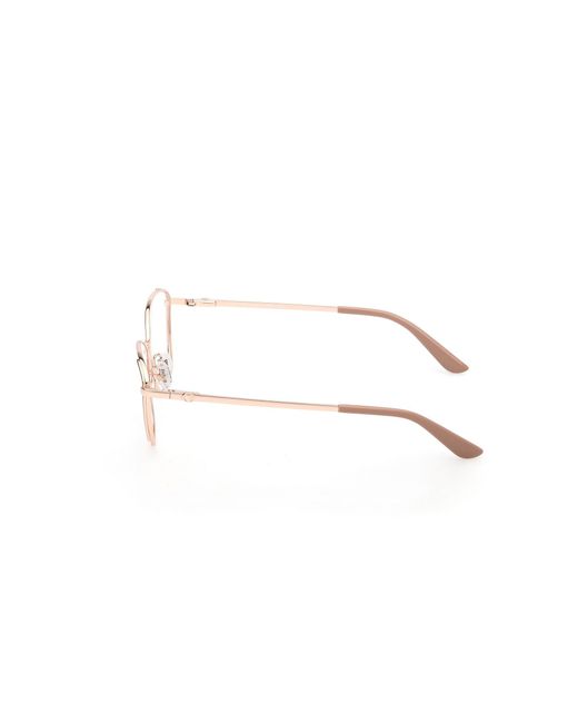 Guess Black Gu50224 059 Optical Frames Metal Squared Normal