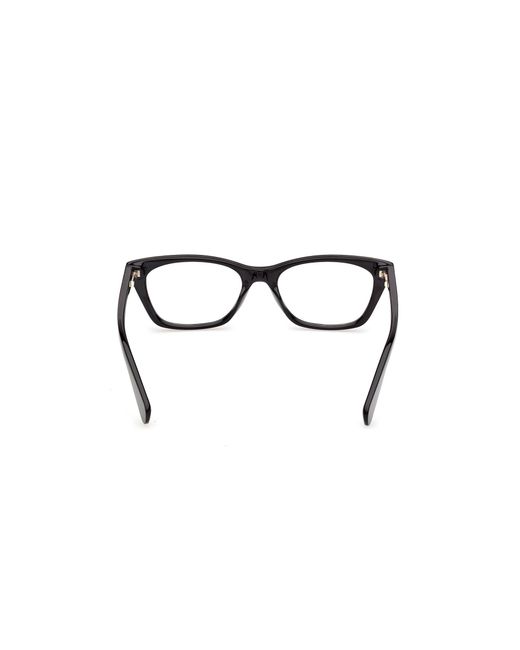 MAX&Co. Black Mo5212 001 Optical Frames Injected Squared Normal