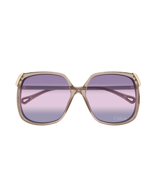 Chloé Black Ch0286S 004 Sunglasses Acetate Squared