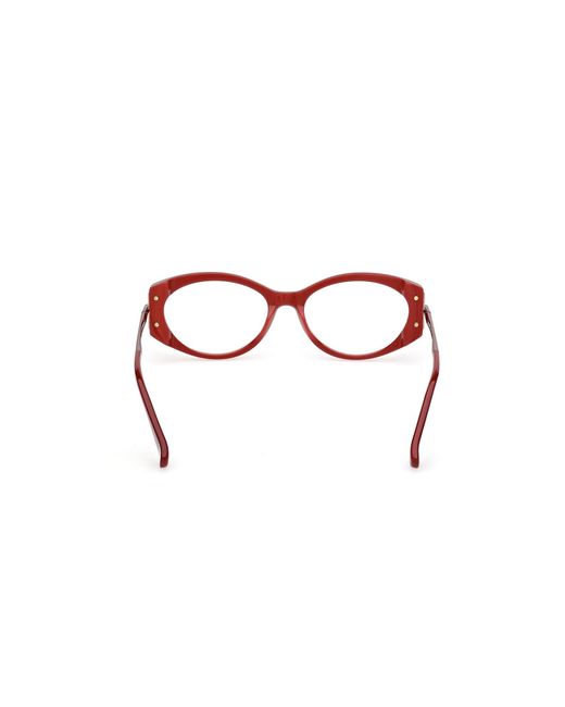Max Mara Black Mm5204 069 Optical Frames Acetate Round Normal