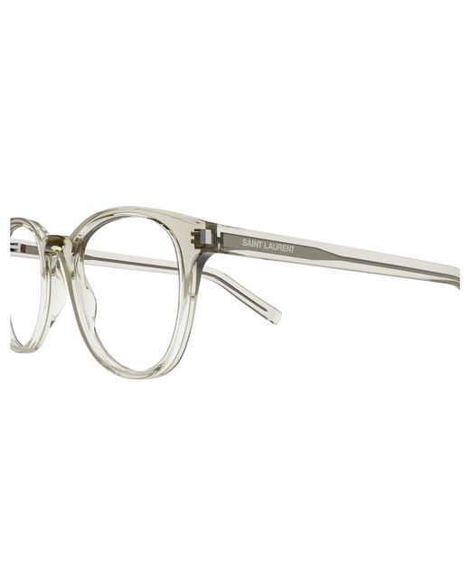 Saint Laurent Black Sl 523 003 Optical Frames Acetate Round