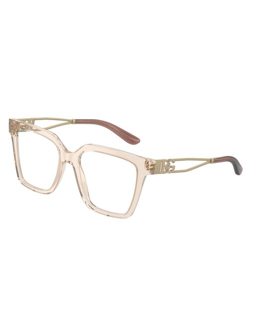 Dolce & Gabbana Black Dg3376B 3432 Optical Frames Acetate Transparent Squared Normal