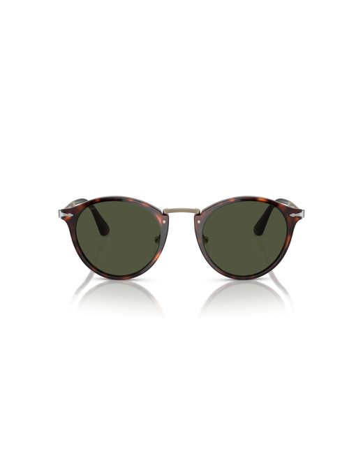 Persol Black Po3166S 24/31 Sunglasses Plastic Pantos Normal for men