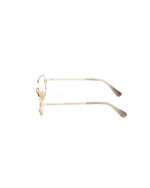 Max Mara Black Mm5203 033 Optical Frames Metal Squared Normal