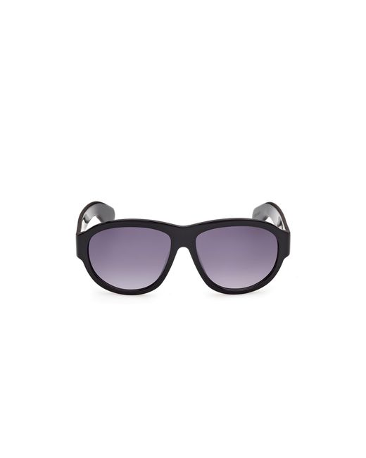 Adidas Originals Black Or0150 01B Sunglasses Acetate Smoke Pilot Normal