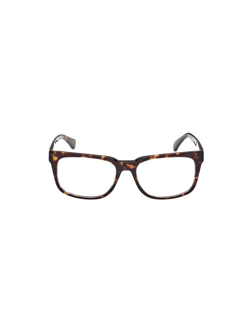 Timberland Black Tb50074 052 Optical Frames Acetate Squared Normal for men