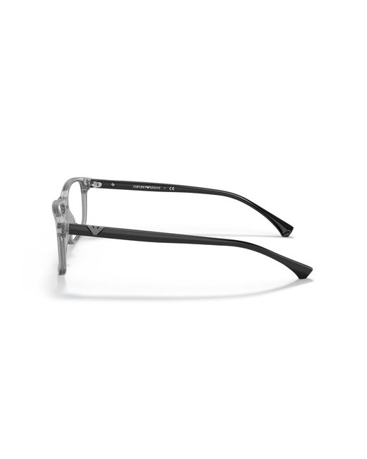 Emporio Armani Black Ea3098 5029 Optical Frames Acetate Squared Normal for men