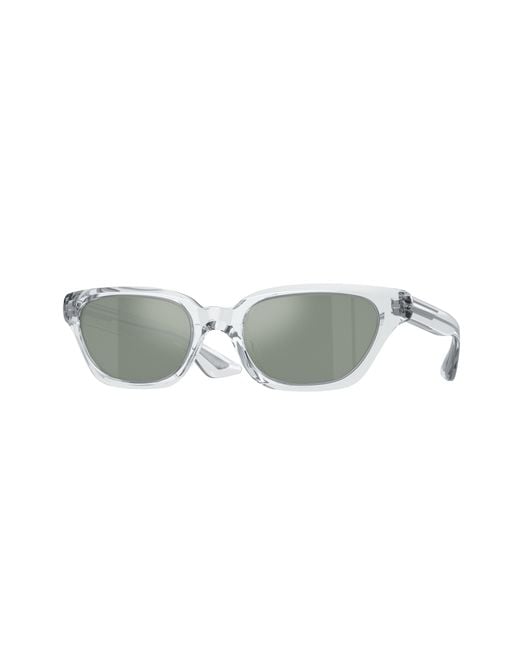 Oliver Peoples Black Ov5512Su 1983C 11015C Sunglasses Acetate Cat Eye Mirror