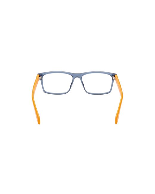 Adidas Black Or5027 091 Optical Frames Injected Squared Normal for men
