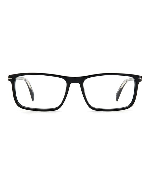 David Beckham Black Db 1019 807 Optical Frames Acetate Squared for men