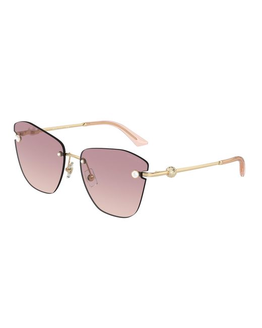 Jimmy Choo Black Jc4004Hb 300668 Sunglasses Metal Butterfly Normal Shaded