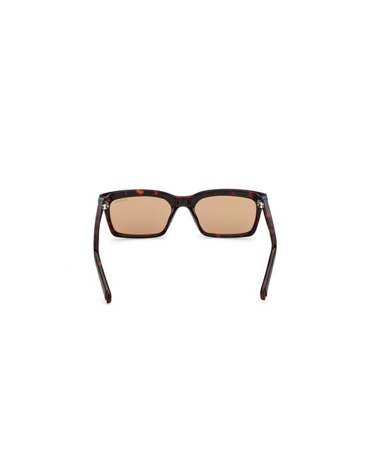 Guess Black Gu00314 52E Sunglasses Injected Squared Normal