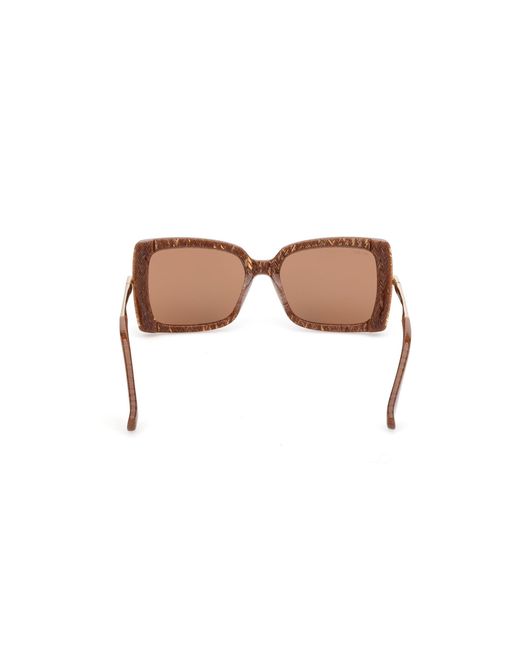Max Mara Black Mm0166 Roquebrune 56E Sunglasses Acetate Butterfly Normal