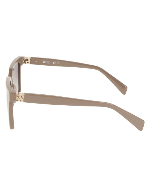 Liu Jo Black Lj826S 204 Sunglasses Acetate Squared Normal