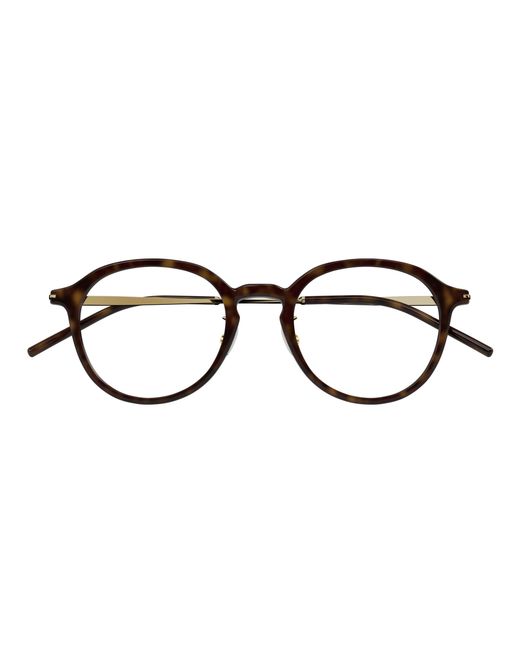 Gucci Black Gg1734Ok 002 Optical Frames Acetate Transparent Round