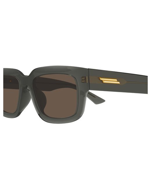Bottega Veneta Black Bv1359Sa 004 Sunglasses Acetate Squared