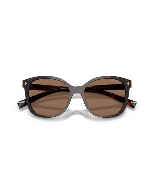 Prada Black Pr 22Zs 17N06B Sunglasses Acetate Squared Normal