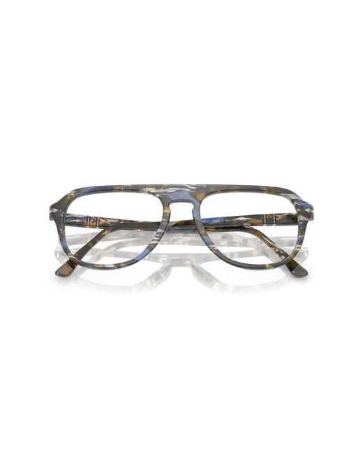 Persol Black Po3368V 1222 Optical Frames Acetate Pilot Normal