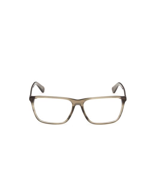 Timberland Black Tb50098 061 Optical Frames Acetate Squared Normal for men