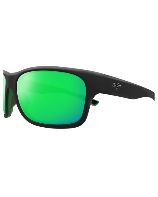 Maui Jim Green Mj0681S 003 Sunglasses Bio-Injected Squared for men