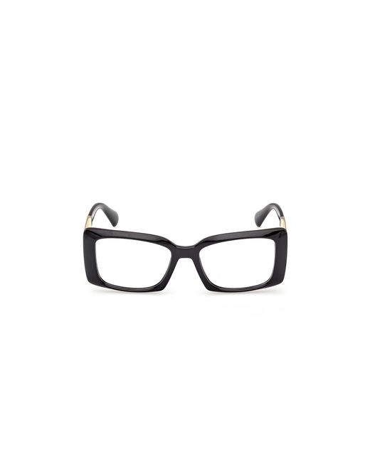 MAX&Co. Black Mo5177 001 Optical Frames Injected Squared Normal