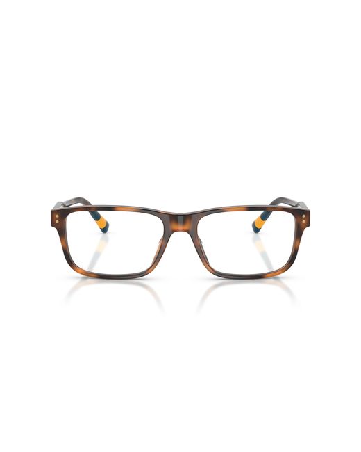 Polo Ralph Lauren Black Ph2302U 5003 Optical Frames Acetate Transparent Squared Normal for men