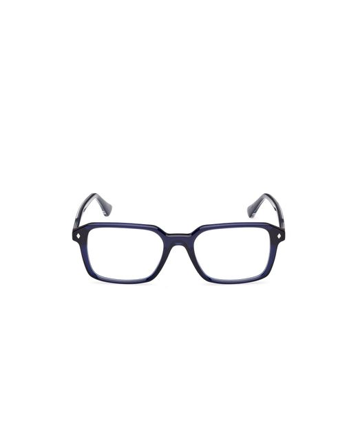 Web Black We5463 092 Optical Frames Acetate Squared Normal for men