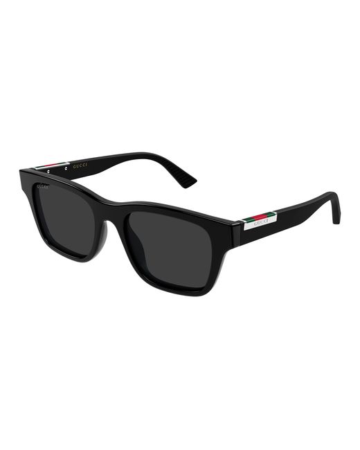 Gucci Black Gg2089S 001 Sunglasses Acetate Squared for men