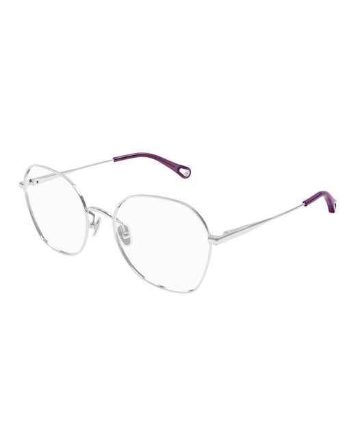 Chloé Black Ch0320O 003 Optical Frames Metal Transparent Squared