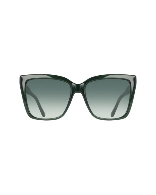 Ferragamo Black Sf2085Se 302 Sunglasses Acetate Squared Normal