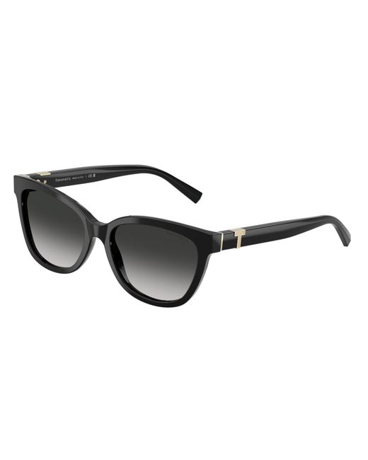 Tiffany & Co Black Tf4237B 80013C Sunglasses Acetate Cat Eye Normal Shaded