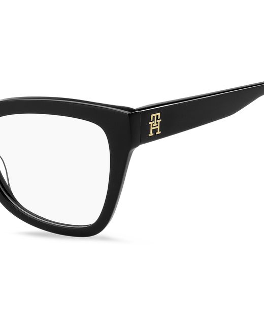 Tommy Hilfiger Black Th 2053 807 Optical Frames Acetate Squared