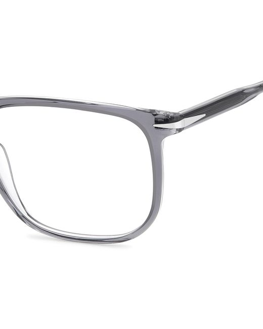 David Beckham Black Db 1141 Tx7 Optical Frames Acetate Squared for men