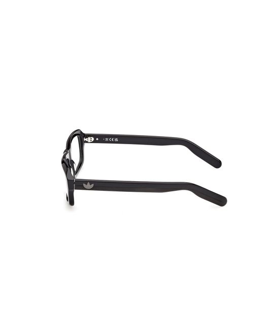 Adidas Black Or5127 001 Optical Frames Acetate Squared Normal