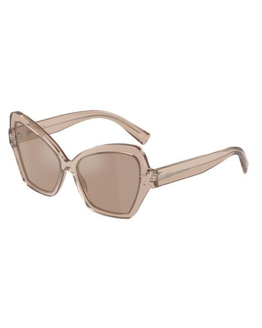 Dolce & Gabbana Black Dg4463 34325A Sunglasses Acetate Butterfly Normal Flash