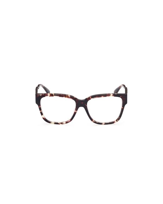 MAX&Co. Black Mo5048 052 Optical Frames Acetate Squared Normal